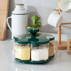 Kitchen Spices Seasoning Five Compartment Organizer Box Kitchen Spices Seasoning Five Compartment Organizer Box