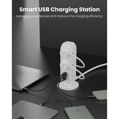 Moxedo 3250W Smart Hub Tower Power Strip
