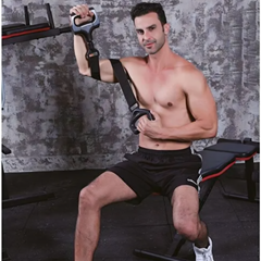 Muscle Massage Gun With Belt For Body, Back Neck, Waist Deep Tissue Massager Vibration Muscle Relaxation