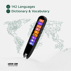 Green Lion Translation Pen / Supports Arabic + English / 3 Mode Translation