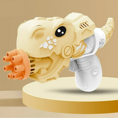 Dinosaur Multi Hole Bubble Gun for Kids