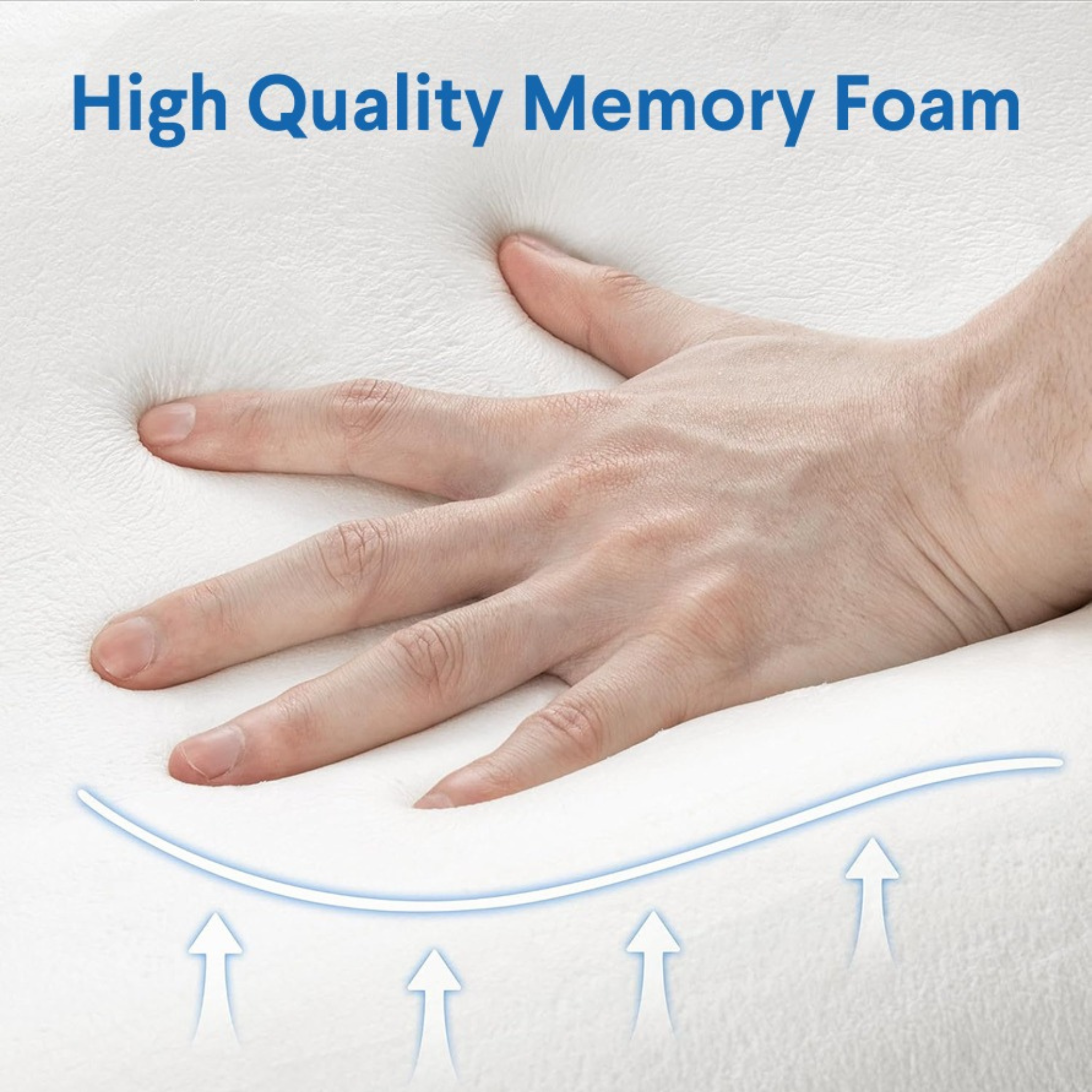 Orthopedic Memory Foam Medical Pillow, Cervical Contour Support Memory Foam Pillow