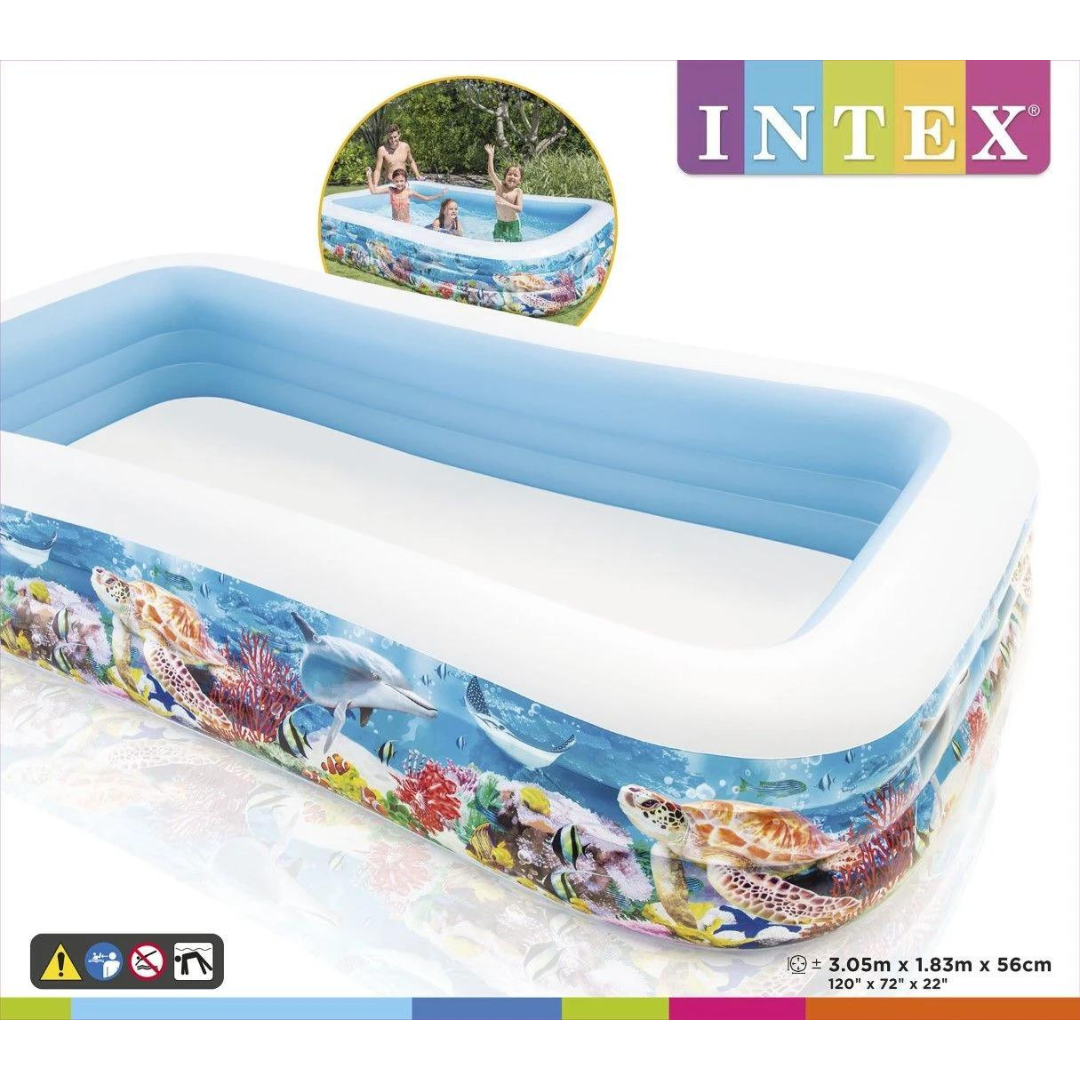 Intex Family Swimming Pool 305 x 183 x 56 cm