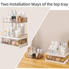 Cosmetics and Perfumes Organizer Display Rack