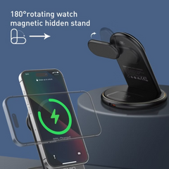 LDNIO WL02 5 IN 1 Desktop Wireless Charging Station