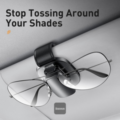 Baseus Platinum Car Sunglass Eyewear Holder Clip Baseus Platinum Car Sunglass Eyewear Holder Clip