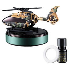 Military Helicopter Solar Car Air Freshener Green Military Helicopter Solar Car Air Freshener Green