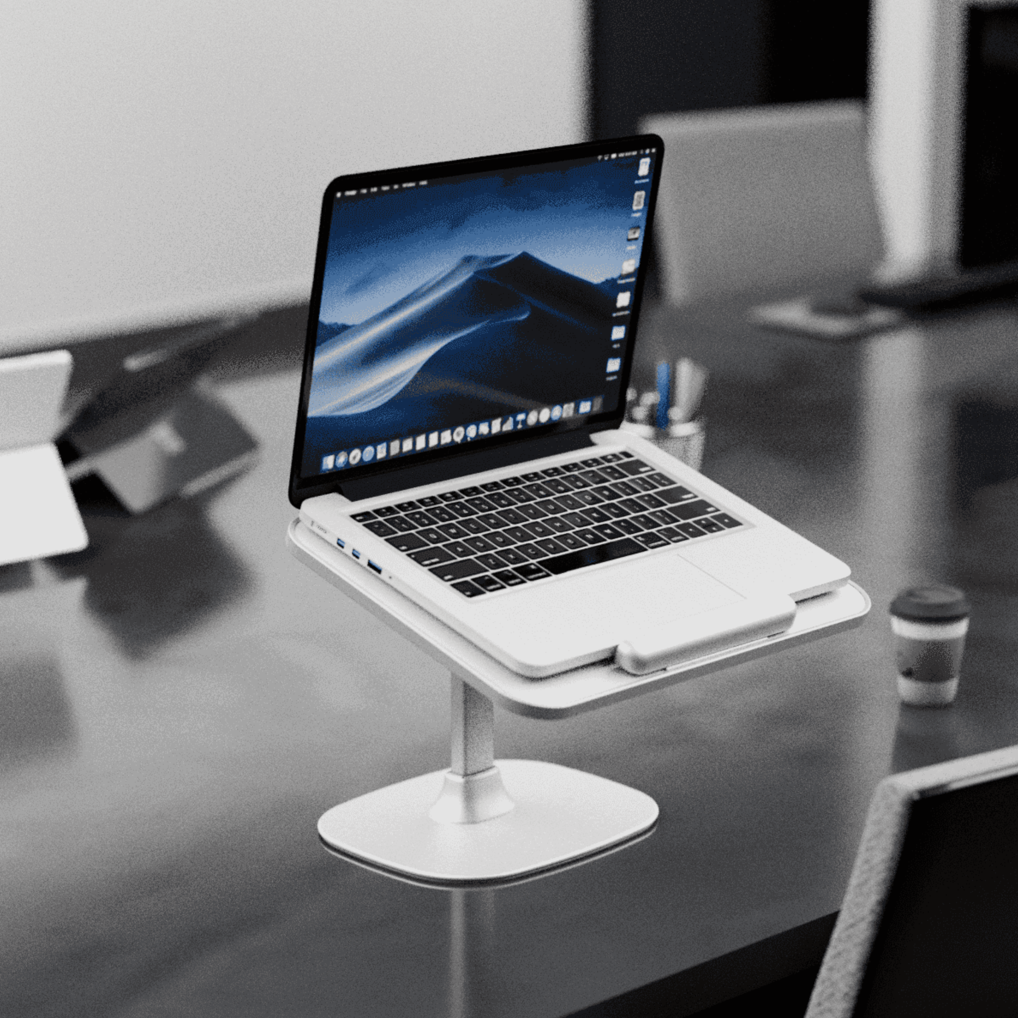 Moxedo Multi-functional Height Adjustable Riser Desk Stand for Reading Books, Laptop, MacBook, Tablets