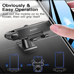 Yesido C90 Car Gravity Holder Phone Mount