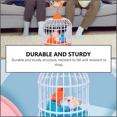 Kids Funny Talking Bird in Cage Toy Kids Funny Talking Bird in Cage Toy