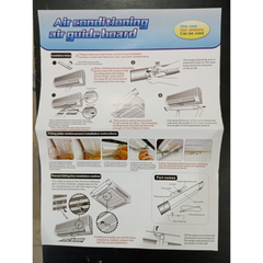 Adjustable AC Deflector for Split AC, Max Width 74cm