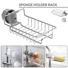 Sponge Holder Rack, Kitchen Sink Faucet Attachment Sponge Holder Rack, Kitchen Sink Faucet Attachment