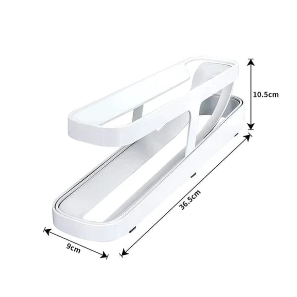 2 Layer Auto Scrolling Egg Rack