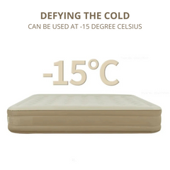 Inflatable Blow Up Air Mattress Bed with Built-in Automatic Pump