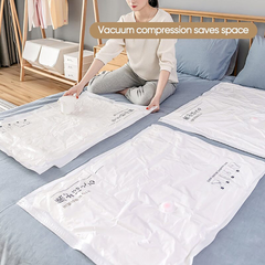 Vacuum Storage Bags for Clothes - Plastic Sealer Compression Bags