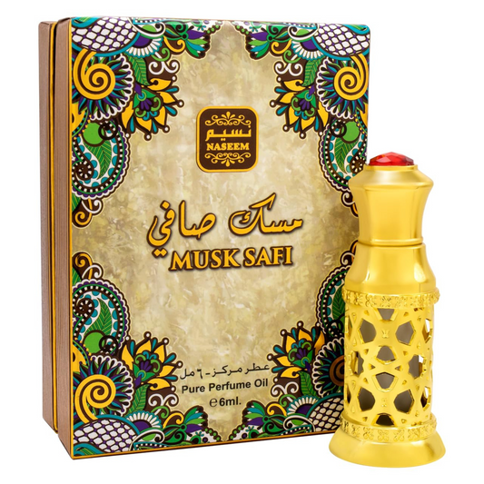 Musk Safi Pure Perfume Oil Attar 6ml by Naseem