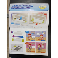 Adjustable AC Deflector for Split AC, Max Width 74cm