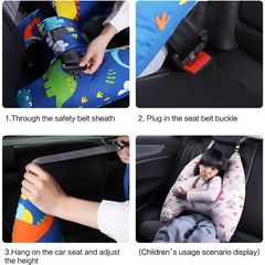 Car Seat Travel Sleeping Pillow for Head Neck & Body Support Car Seat Travel Sleeping Pillow for Head Neck & Body Support
