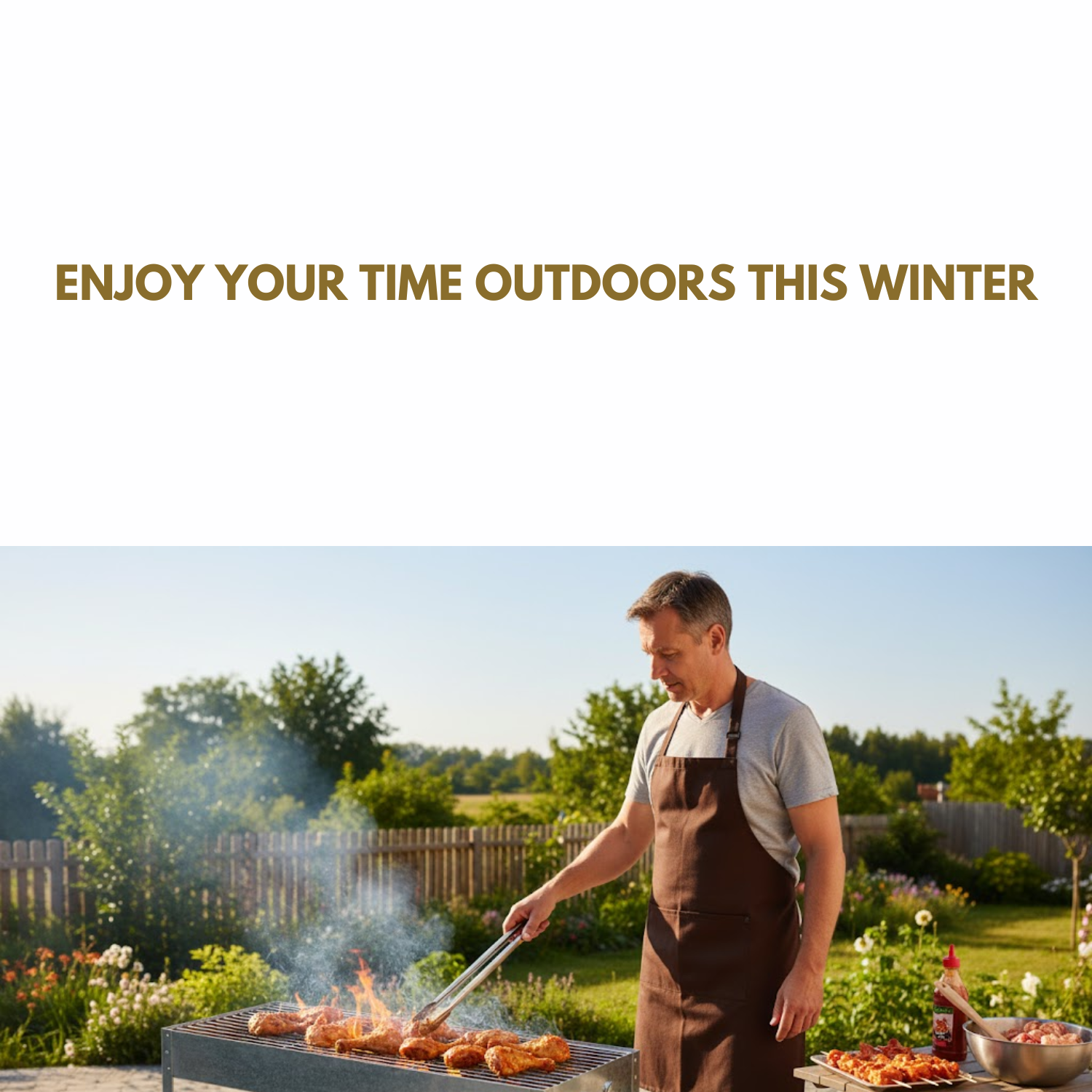 Stainless Steel BBQ Grill 77 x 26 x 15 cm