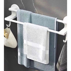 Wall Mounted Space Saving Bathroom Towel Rack