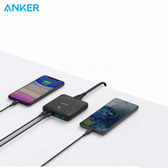 Anker PowerPort Atom III Slim (4 منافذ) 63 واط 2PD + 2 IQ