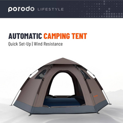 Porodo Lifestyle Automatic Camping Tent for 2-4 Person