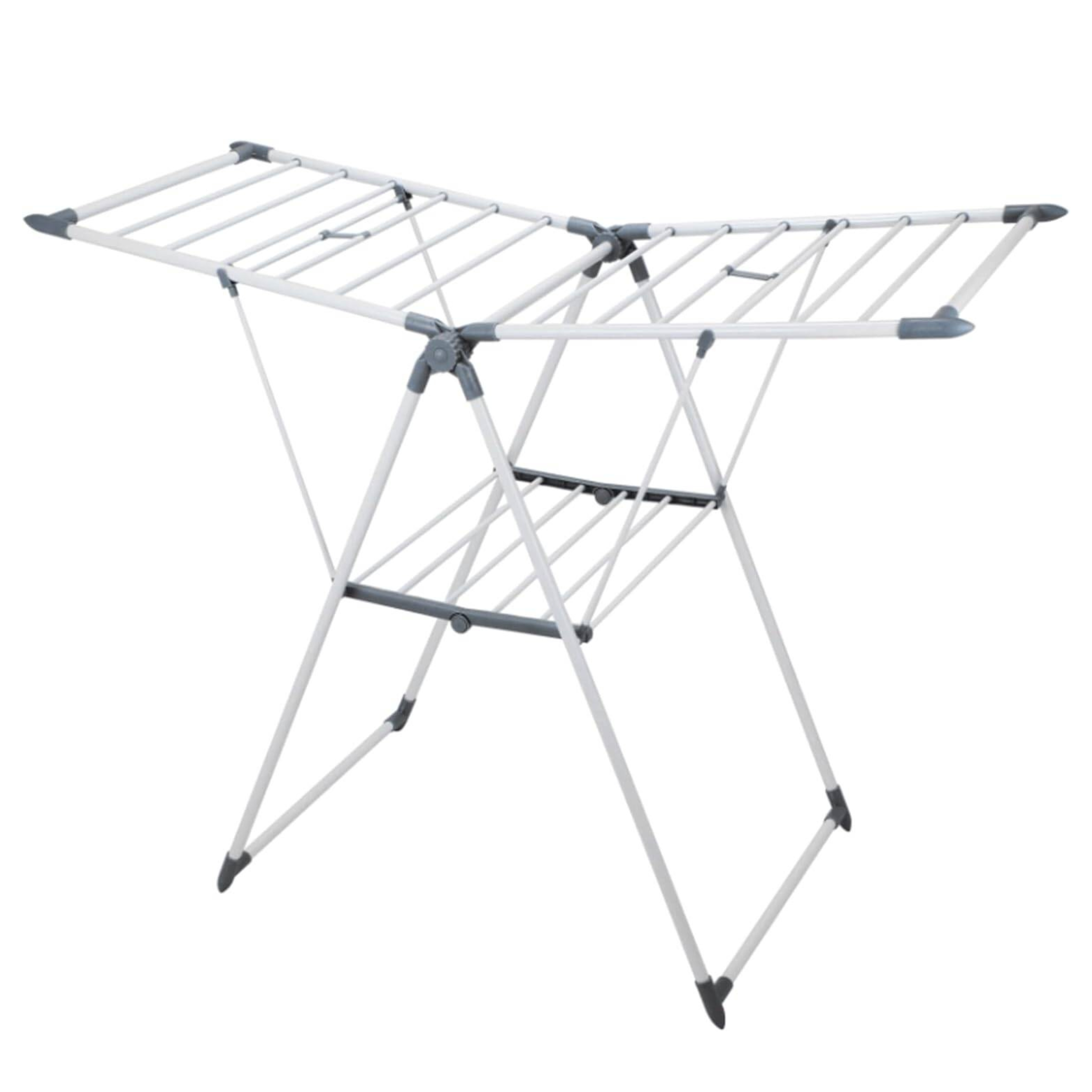 Stainless Steel Folding Clothes Drying Rack, Indoor & Outdoor Clothes Airer