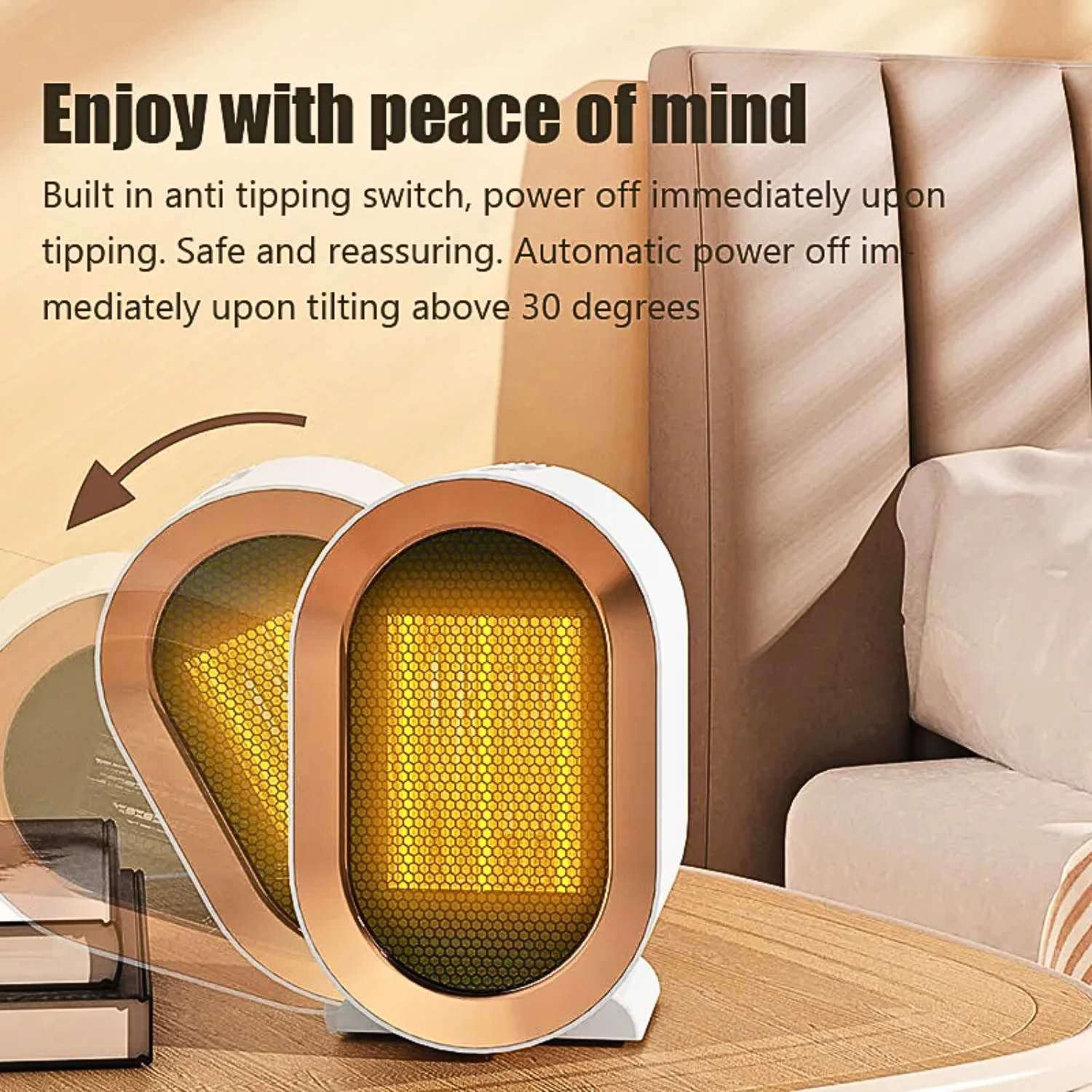 Portable Electric Air Heater 1200 W