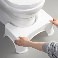 Squat Stool for Western Toilet - Non-slip Foot Rest Under Desk