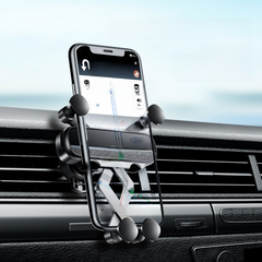 Gravity Sensing Mobile Phone Holder for Car AC Air Vent