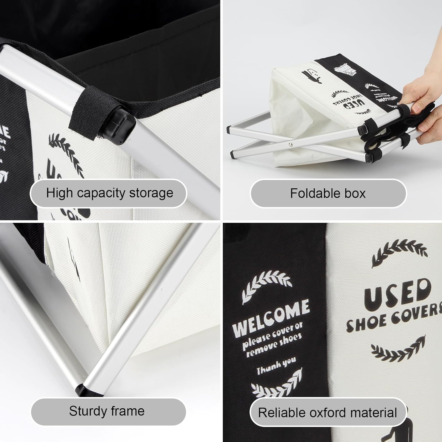 Small Laundry Basket / Shoe Cover Storage Basket