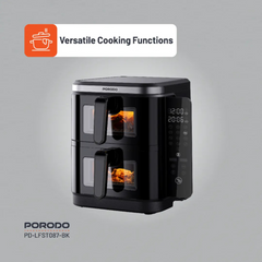 Porodo Lifestyle 11 Liter Double Stack Air Fryer