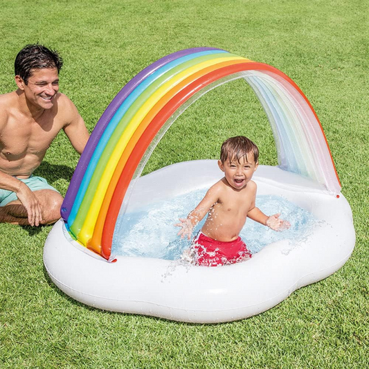 مسبح الأطفال من شركة إنتكس رينبو كانوبي