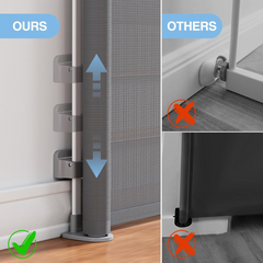 Retractable Wide Pet & Baby Gate for Stairs and Doors