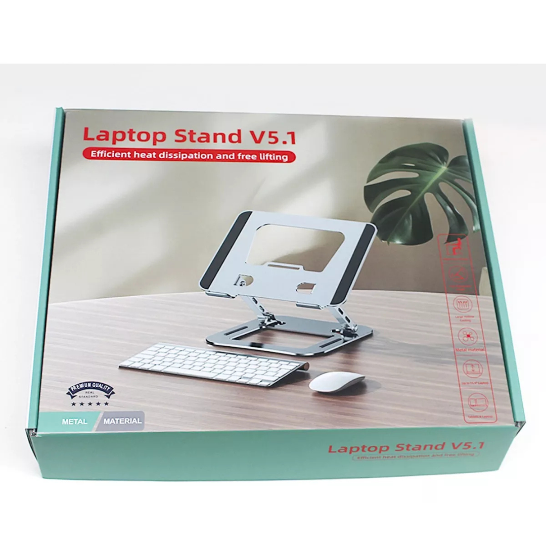 Steel Alloy Foldable Laptop Stand