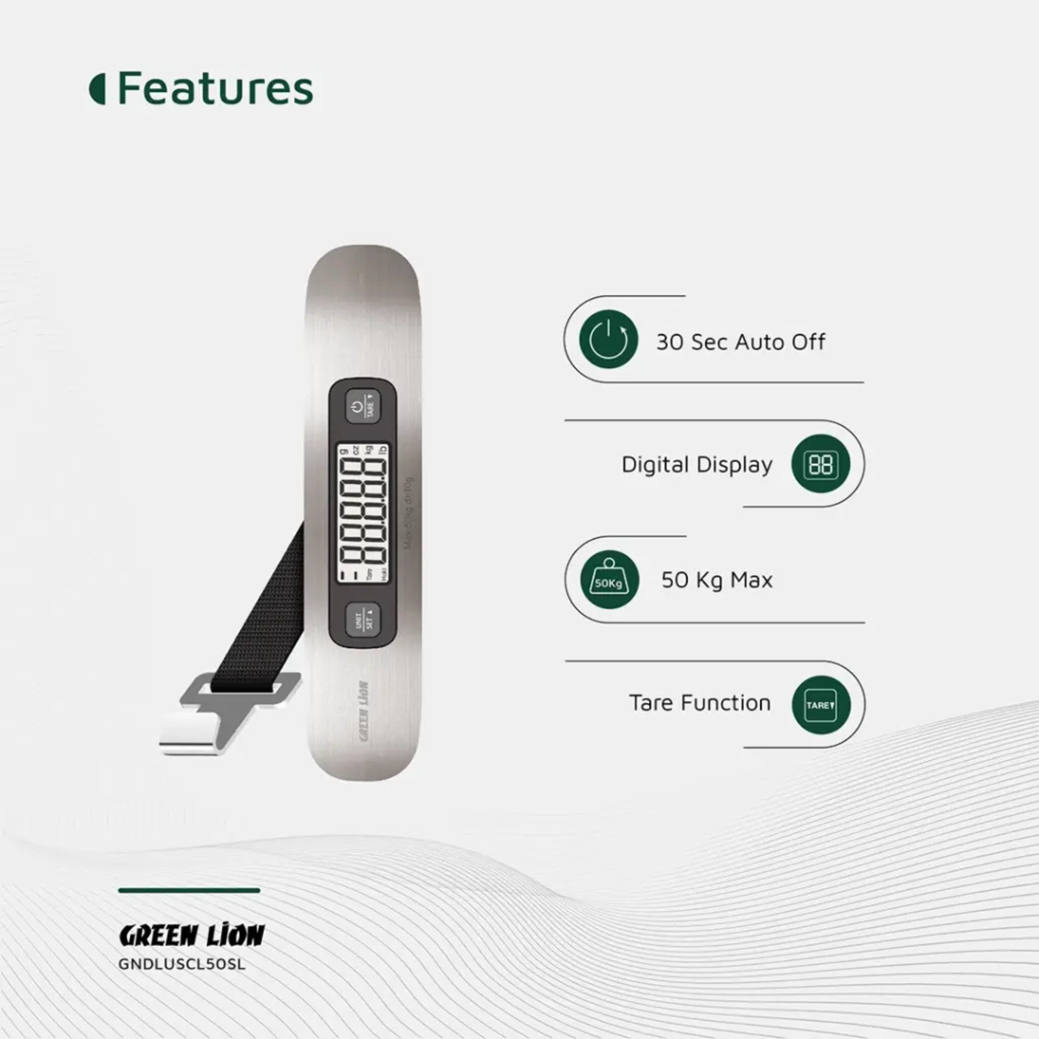 Green Lion Digital Luggage Scale