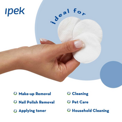 Makeup Cleansing Round Cotton Pads (Pack of 100 Pieces)
