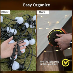 LED Camping String Light - 8 Meter USB Charging Portable Camping Light