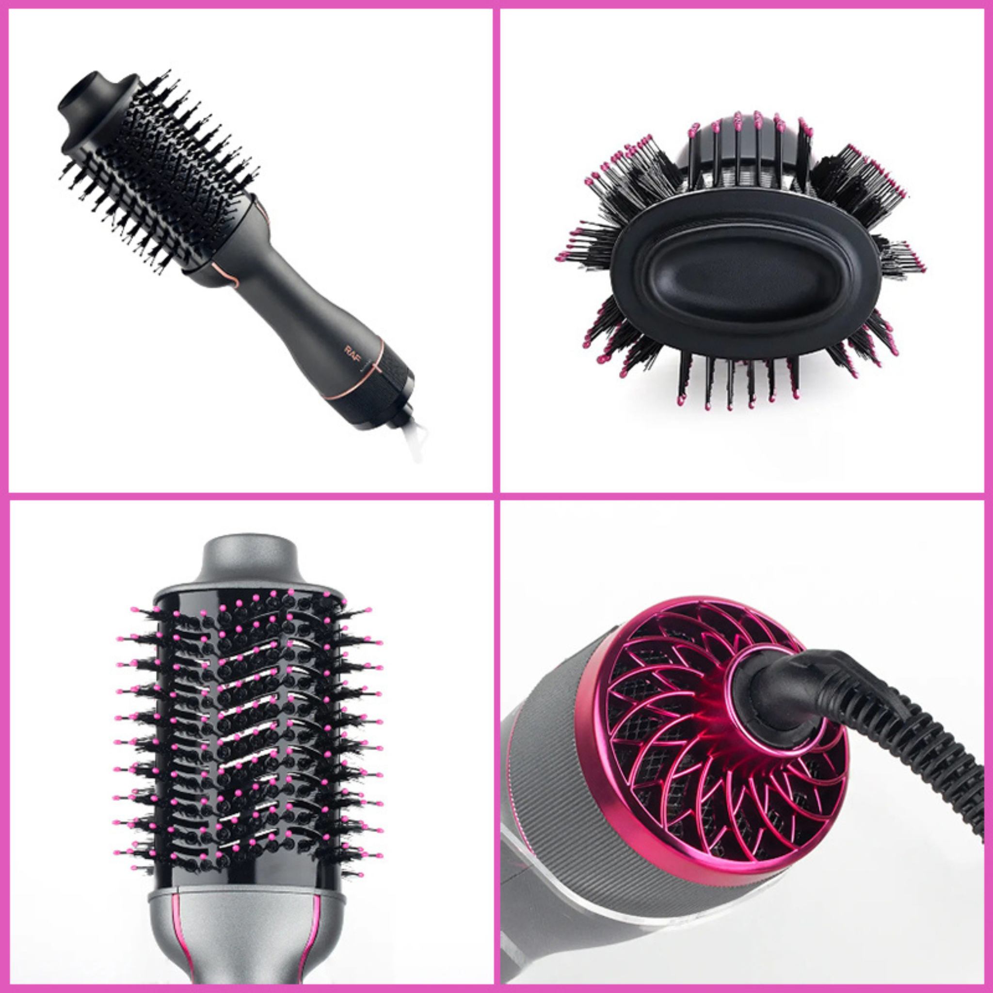 RAF 3 IN 1 Hot Air Brush R411P