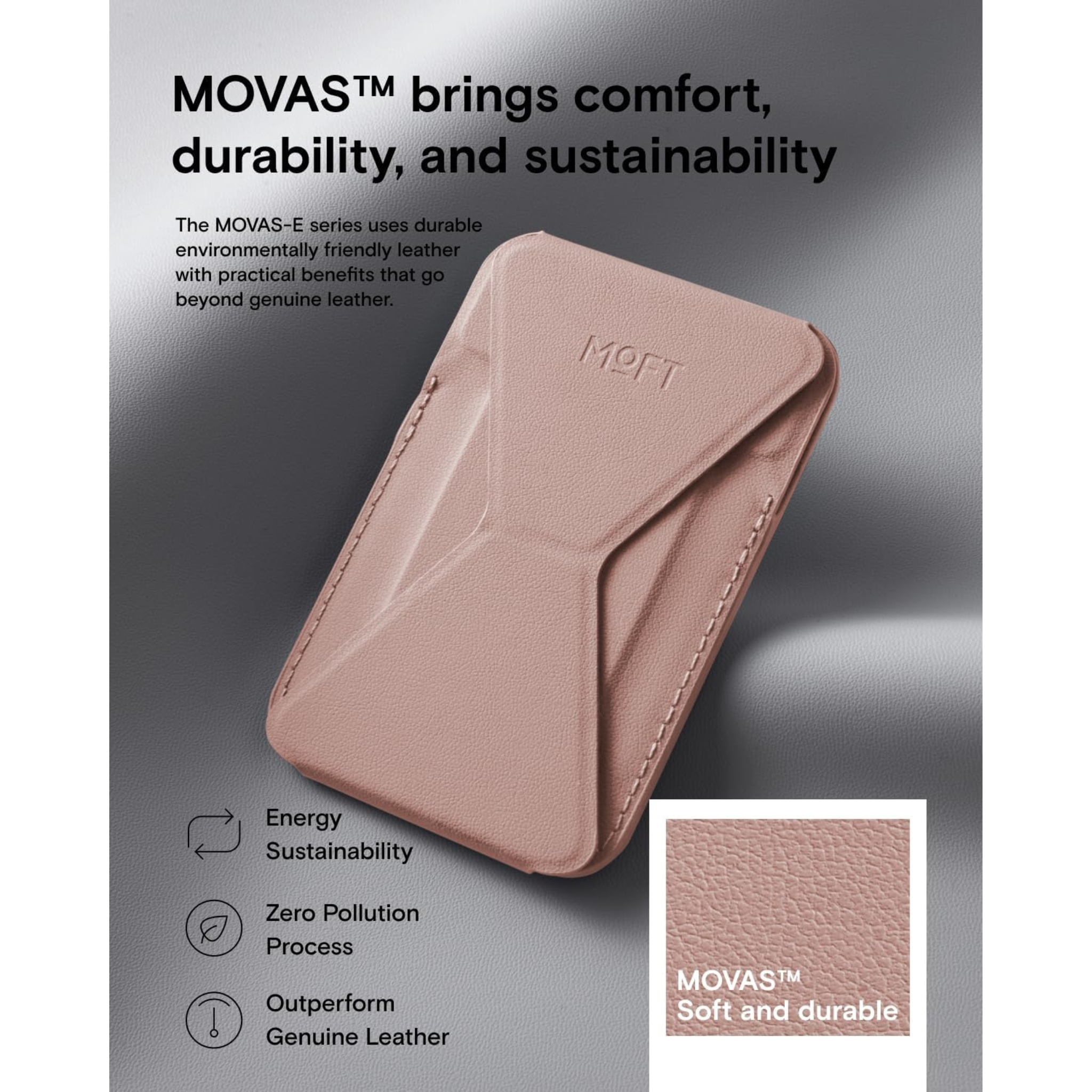 MOFT Adhesive Phone Stand & Wallet