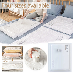 Vacuum Storage Bags for Clothes - Plastic Sealer Compression Bags