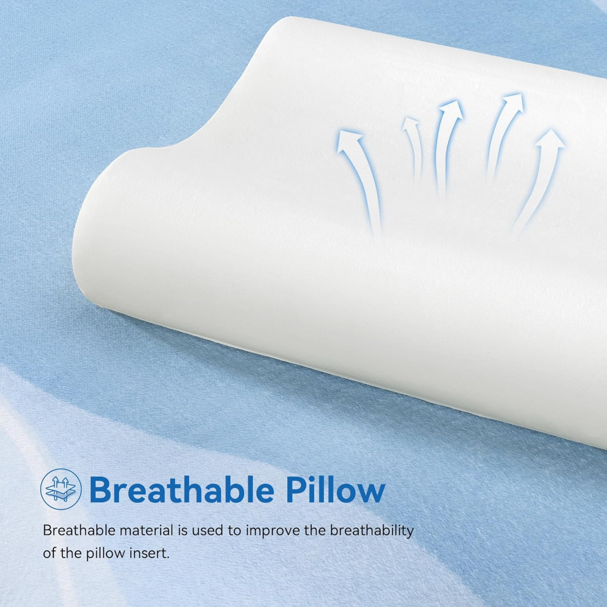 Orthopedic Memory Foam Medical Pillow, Cervical Contour Support Memory Foam Pillow