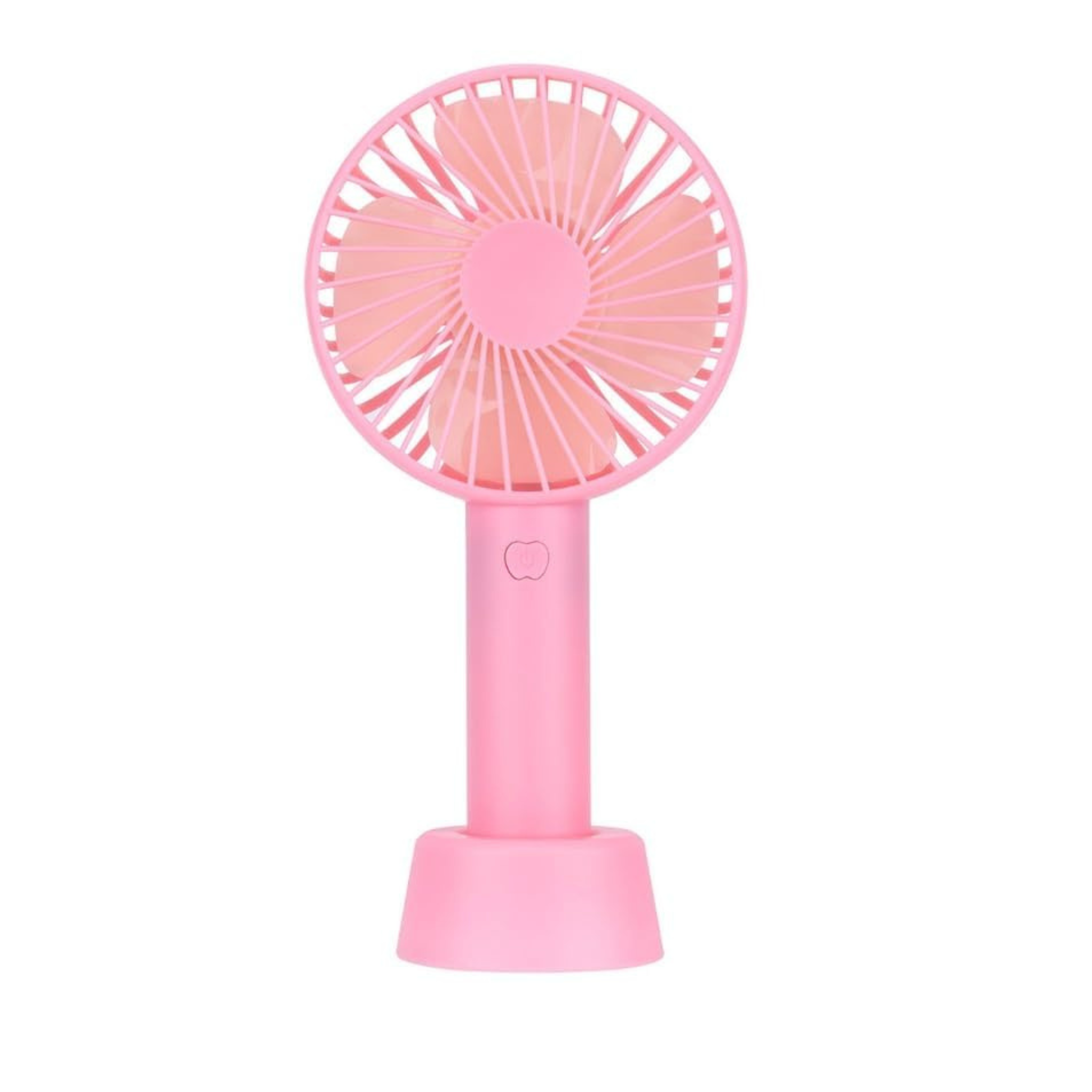 USB Rechargeable Handheld Mini Fan Pink