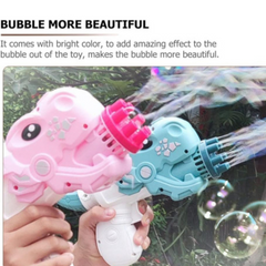 Dinosaur Multi Hole Bubble Gun for Kids