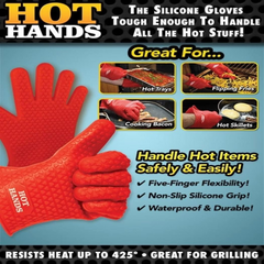 Heat Resistant Non-stick Silicone Gloves for Kitchen Heat Resistant Non-stick Silicone Gloves for Kitchen