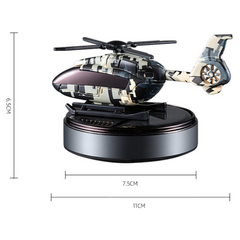 Military Helicopter Solar Car Air Freshener Military Helicopter Solar Car Air Freshener