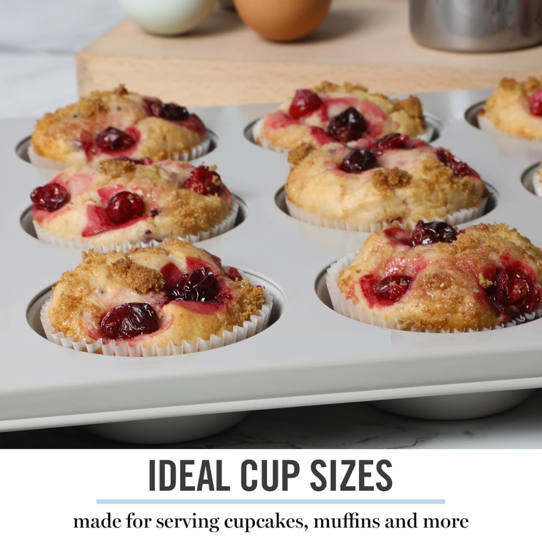 12 Cavity Non-stick Cupcake Pan Muffin Tray