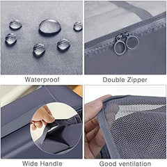 10 Pcs/Set Luggage & Trolley Packing Organizer Bags for Travelers