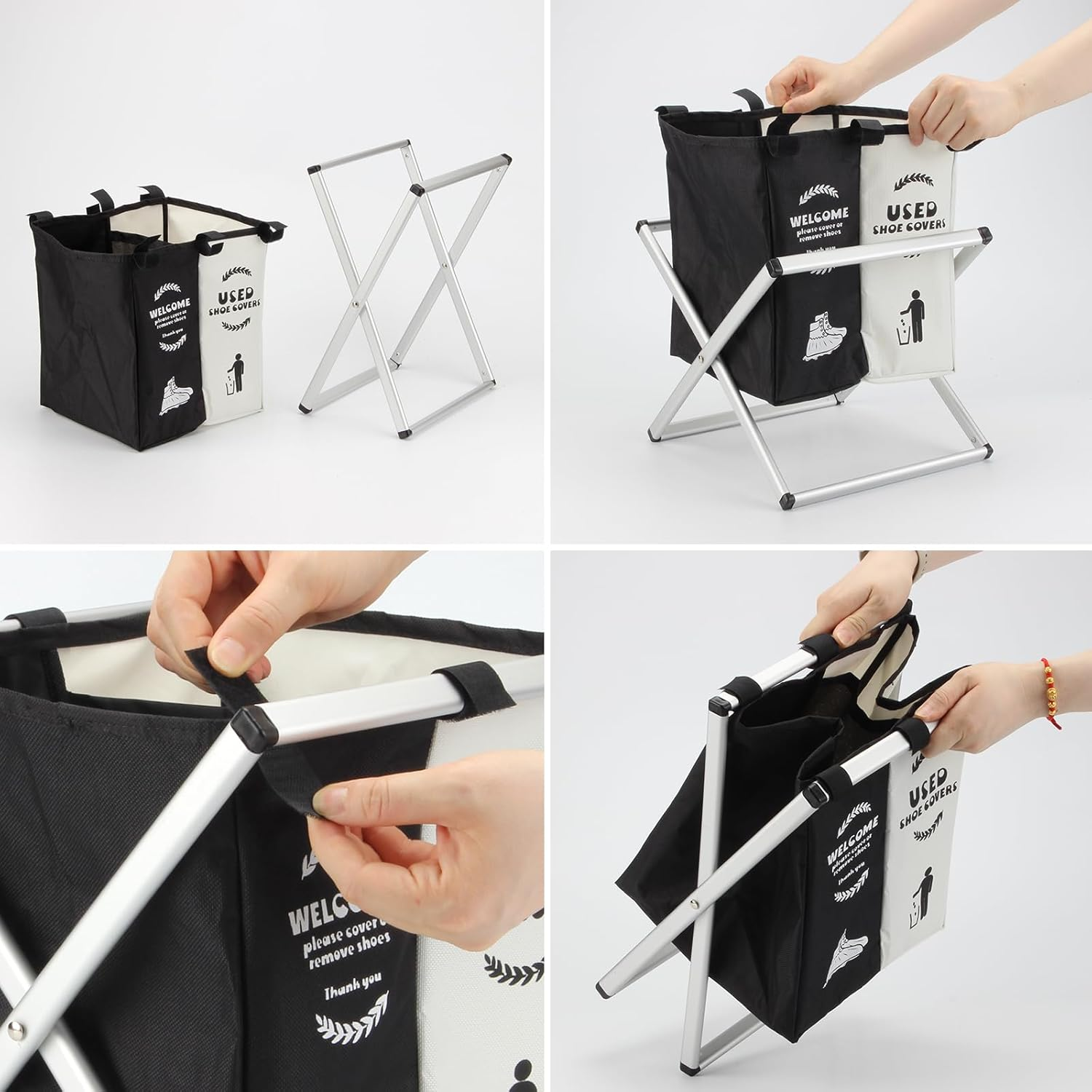 Small Laundry Basket / Shoe Cover Storage Basket