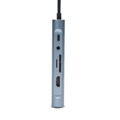 Blupebble C11 Multiport Aluminum 11 IN 1 Multimedia Hub